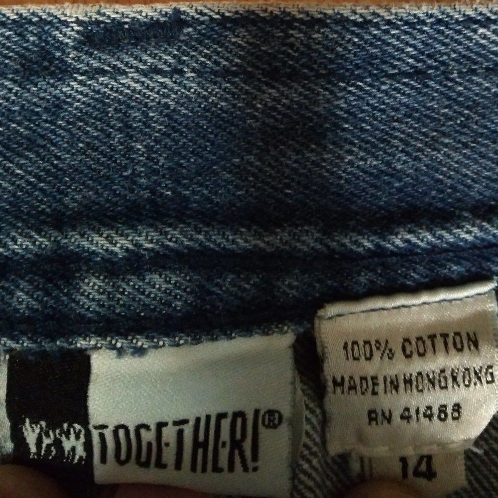 Vintage Together! Tapered High Rise Denim Jeans - Picture 7 of 7